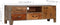 vidaXL - Tv-meubel - vintage - 118x30x40 - cm - massief - hout