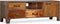 vidaXL - Tv-meubel - vintage - 118x30x40 - cm - massief - hout