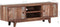 vidaXL - Tv-meubel - vintage - stijl - 118x30x40 - cm - massief - acaciahout