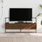 vidaXL - Tv-meubel - wandgemonteerd - 100,5x30x51 - cm - hout - bruin - eikenkleur