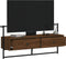 vidaXL - Tv-meubel - wandgemonteerd - 100,5x30x51 - cm - hout - bruin - eikenkleur