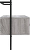 vidaXL - Tv-meubel - wandgemonteerd - 100,5x30x51 - cm - hout - grijs - sonoma - eiken