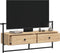 vidaXL - Tv-meubel - wandgemonteerd - 100,5x30x51 - cm - hout - sonoma - eikenkleur