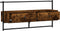 vidaXL - Tv-meubel - wandgemonteerd - 100,5x30x51 - cm - hout - gerookt - eikenkleur