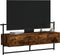 vidaXL - Tv-meubel - wandgemonteerd - 100,5x30x51 - cm - hout - gerookt - eikenkleur