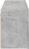 vidaXL - Tv-meubel - wandgemonteerd - 100x30x41 - cm - betongrijs