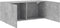 vidaXL - Tv-meubel - wandgemonteerd - 100x30x41 - cm - betongrijs