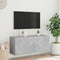 vidaXL - Tv-meubel - wandgemonteerd - 100x30x41 - cm - betongrijs