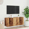vidaXL - Tv-meubel - wandgemonteerd - 100x30x41 - cm - oud - houtkleurig