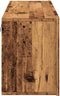 vidaXL - Tv-meubel - wandgemonteerd - 100x30x41 - cm - oud - houtkleurig