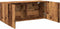 vidaXL - Tv-meubel - wandgemonteerd - 100x30x41 - cm - oud - houtkleurig