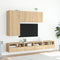 vidaXL - Tv-meubel - wandgemonteerd - 100x30x41 - cm - sonoma - eikenkleurig