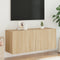 vidaXL - Tv-meubel - wandgemonteerd - 100x30x41 - cm - sonoma - eikenkleurig