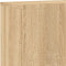 vidaXL - Tv-meubel - wandgemonteerd - 100x30x41 - cm - sonoma - eikenkleurig