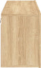 vidaXL - Tv-meubel - wandgemonteerd - 100x30x41 - cm - sonoma - eikenkleurig