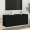 vidaXL - Tv-meubel - wandgemonteerd - 100x30x41 - cm - zwart