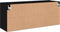 vidaXL - Tv-meubel - wandgemonteerd - 100x30x41 - cm - zwart