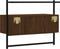vidaXL - Tv-meubel - wandgemonteerd - 60,5x30x51 - cm - hout - bruin - eikenkleur