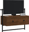 vidaXL - Tv-meubel - wandgemonteerd - 60,5x30x51 - cm - hout - bruin - eikenkleur