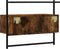 vidaXL - Tv-meubel - wandgemonteerd - 60,5x30x51 - cm - hout - gerookt - eikenkleur