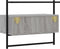 vidaXL - Tv-meubel - wandgemonteerd - 60,5x30x51 - cm - hout - grijs - sonoma - eiken