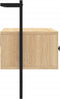vidaXL - Tv-meubel - wandgemonteerd - 60,5x30x51 - cm - hout - sonoma - eikenkleurig
