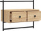 vidaXL - Tv-meubel - wandgemonteerd - 60,5x30x51 - cm - hout - sonoma - eikenkleurig