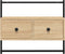 vidaXL - Tv-meubel - wandgemonteerd - 60,5x30x51 - cm - hout - sonoma - eikenkleurig