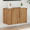 vidaXL - Tv-meubel - wandgemonteerd - 60x30x41 - cm - artisanaal - eikenkleurig