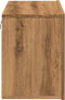 vidaXL - Tv-meubel - wandgemonteerd - 60x30x41 - cm - artisanaal - eikenkleurig
