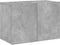 vidaXL - Tv-meubel - wandgemonteerd - 60x30x41 - cm - betongrijs