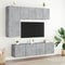 vidaXL - Tv-meubel - wandgemonteerd - 60x30x41 - cm - betongrijs