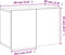 vidaXL - Tv-meubel - wandgemonteerd - 60x30x41 - cm - betongrijs