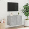 vidaXL - Tv-meubel - wandgemonteerd - 60x30x41 - cm - betongrijs