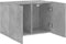 vidaXL - Tv-meubel - wandgemonteerd - 60x30x41 - cm - betongrijs
