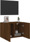 vidaXL - Tv-meubel - wandgemonteerd - 60x30x41 - cm - bruin - eikenkleur