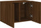 vidaXL - Tv-meubel - wandgemonteerd - 60x30x41 - cm - bruin - eikenkleur