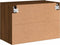 vidaXL - Tv-meubel - wandgemonteerd - 60x30x41 - cm - bruin - eikenkleur