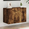 vidaXL - Tv-meubel - wandgemonteerd - 60x30x41 - cm - gerookt - eikenkleurig