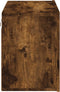 vidaXL - Tv-meubel - wandgemonteerd - 60x30x41 - cm - gerookt - eikenkleurig