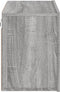 vidaXL - Tv-meubel - wandgemonteerd - 60x30x41 - cm - grijs - sonoma - eikenkleurig