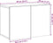 vidaXL - Tv-meubel - wandgemonteerd - 60x30x41 - cm - oud - houtkleurig