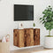 vidaXL - Tv-meubel - wandgemonteerd - 60x30x41 - cm - oud - houtkleurig