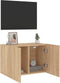 vidaXL - Tv-meubel - wandgemonteerd - 60x30x41 - cm - sonoma - eikenkleurig