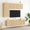 vidaXL - Tv-meubel - wandgemonteerd - 60x30x41 - cm - sonoma - eikenkleurig
