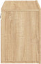 vidaXL - Tv-meubel - wandgemonteerd - 60x30x41 - cm - sonoma - eikenkleurig