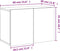 vidaXL - Tv-meubel - wandgemonteerd - 60x30x41 - cm - wit