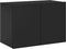 vidaXL - Tv-meubel - wandgemonteerd - 60x30x41 - cm - zwart