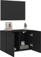 vidaXL - Tv-meubel - wandgemonteerd - 60x30x41 - cm - zwart