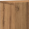 vidaXL - Tv-meubel - wandgemonteerd - 80x30x41 - cm - artisanaal - eikenkleurig